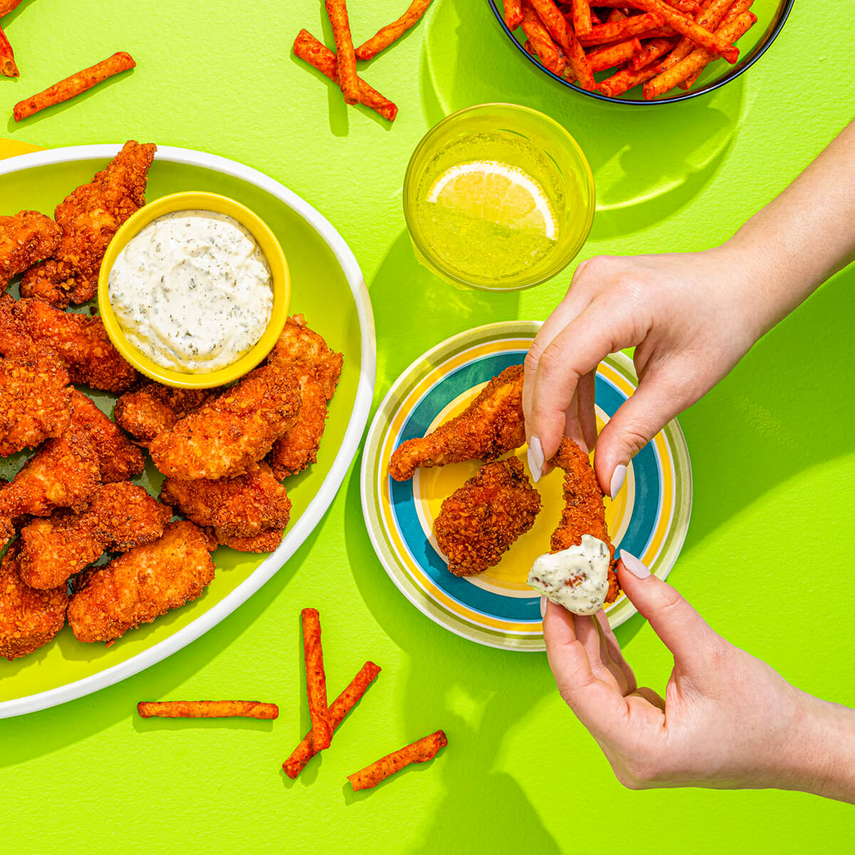 DORITOS® DINAMITA® Spicy Boneless Chicken Wings Doritos